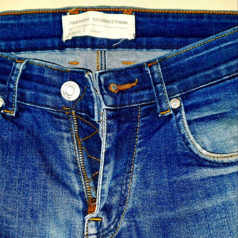 French Connection Size 30 Dark Blue CONDITION 9:10 - Picture 1 of 5